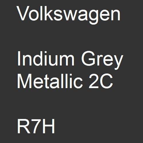 Volkswagen, Indium Grey Metallic 2C, R7H.